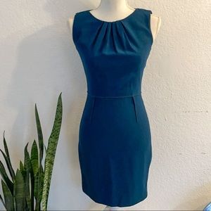 Elie Tahari Dress Teal CALLIE Dress Size 0
